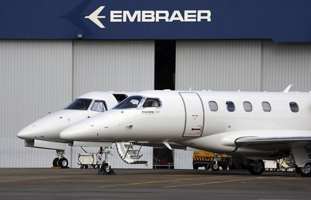 Entregas da Embraer aumentam 13% em 2023