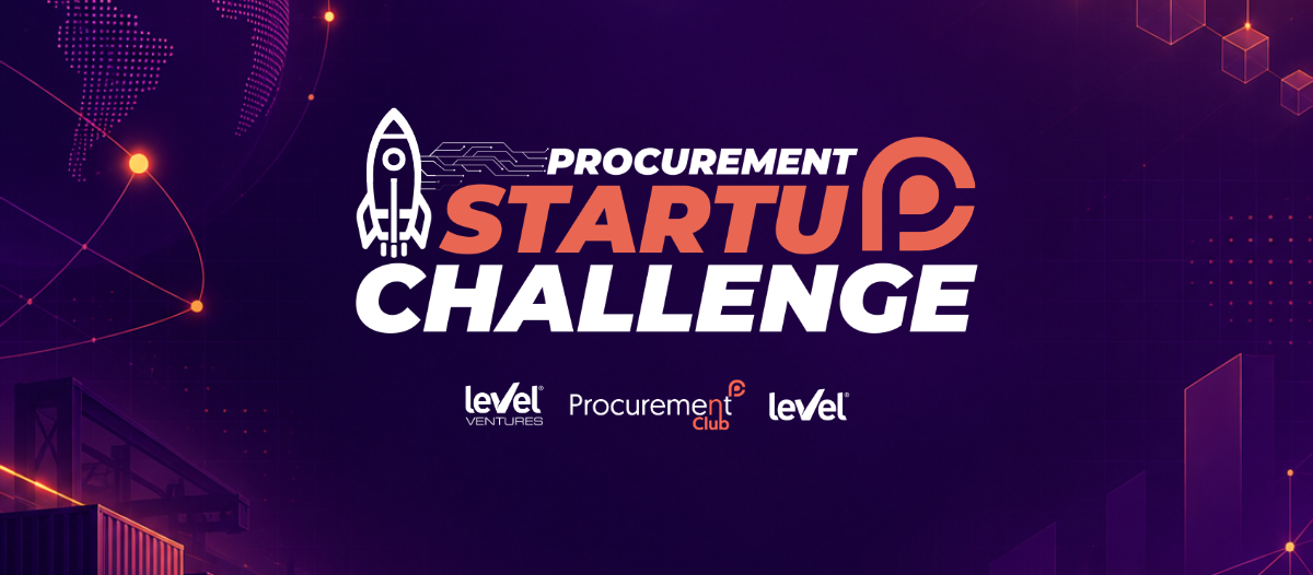 Procurement Startup Challenge 2026 conecta startups aos desafios de Procurement