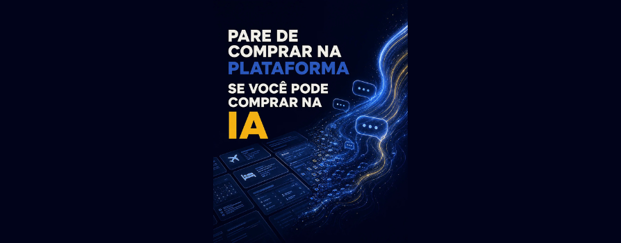Pare de comprar ou gerir viagens na plataforma se você pode fazer pelo Claude.